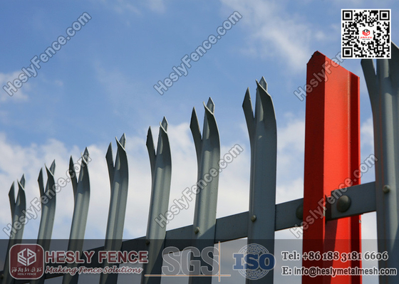 China &quot;D&quot; section pale Steel Palisade Fencing (Manufacturer/Exporter) supplier