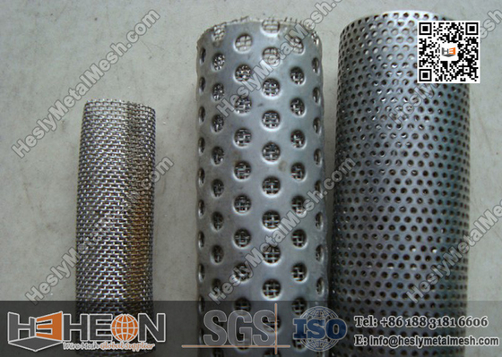 China Perforated Metal Sheet Filter Cartridge supplier