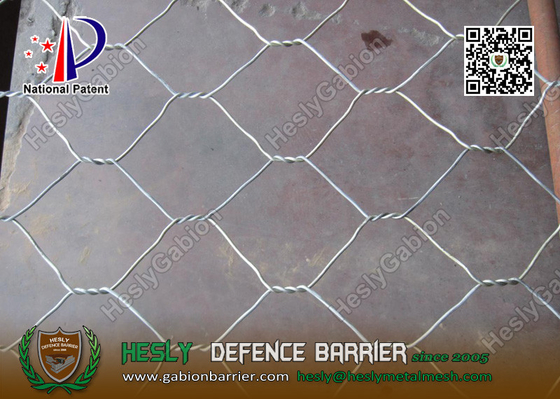 China Wire gabion mesh baskets | 60X80mm hexagonal hole | Galfan Coating supplier