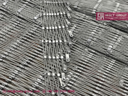SS316 / SS304 Stainless Steel Wire Cable Mesh | China SS Wire Rope Mesh Factory