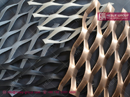 Architectural Decorative Aluminium Expanded Metal Mesh with colorful oxide coating