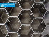 Stainless Steel Hex Metal Mesh for refractory lining, 2" hexagonal hole, China Factory Sales