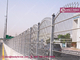 868 Decorative Double Wire Fence | High 1530mm | 2m width | SHS60X1.5mm Post | Green RAL6005 | HeslyFence-China supplier