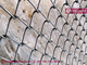 3mm steel wire, 30mm hole, 1770Mpa high tensile strength, Chain Link Mesh Fence, 150g zinc layer, China HeslyFence supplier