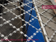 150X300mm Rhombus Hole Welded Razor Mesh Fencing, 2.1m height by 6m BTO-30 razor blade, China Razor Wire Fencing factory supplier